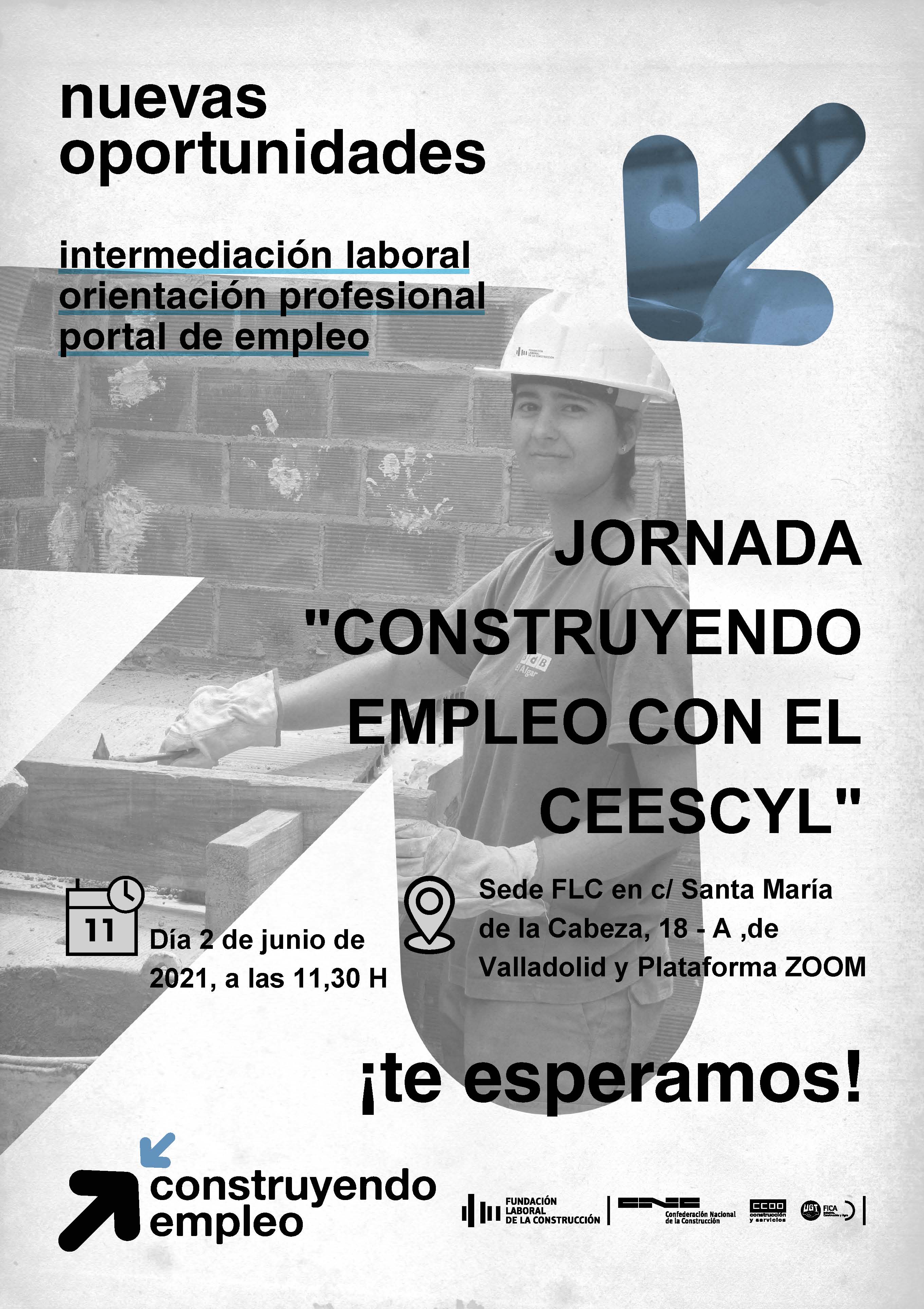 JORNADA "CONSTRUYENDO EMPLEO CON EL CEESCYL". 2 JUNIO 2021. ON LINE