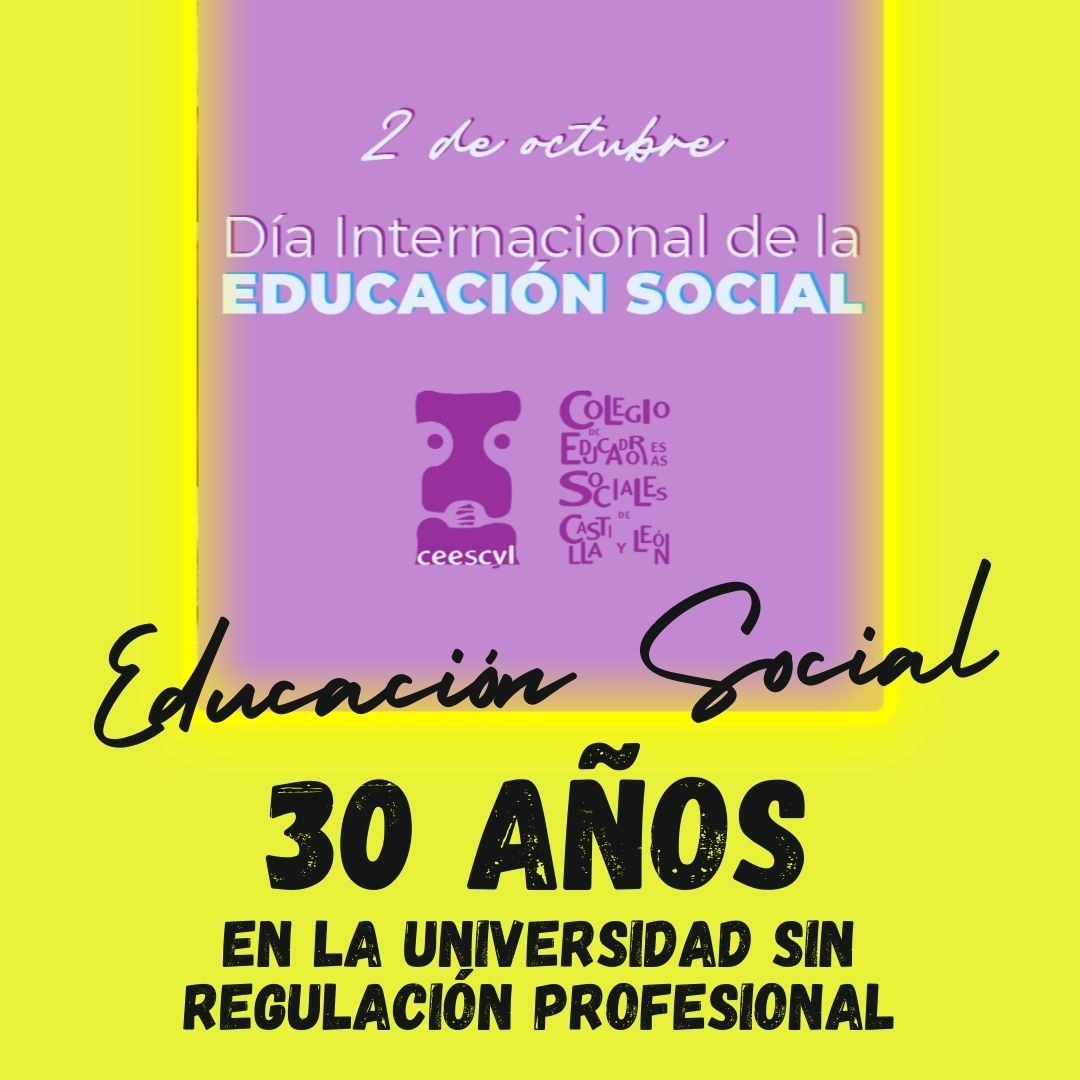 !FELIZ DÍA DE LA EDUCACIÓN SOCIAL!. COMUNICADO DEL CEESCYL