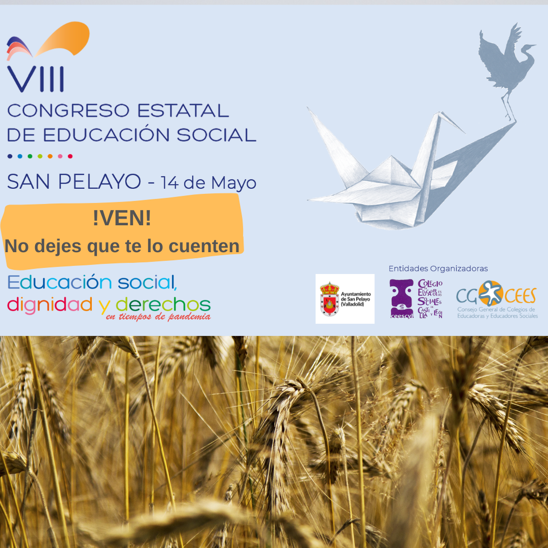 VIDEO "LA EDUCACIÓN SOCIAL TIENES  QUE VIVIRLA". TE ESPERAMOS EN LA JORNADA DE SAN PELAYO-VIII CONGRESO ESTATAL DE EDUCACIÓN SOCIAL