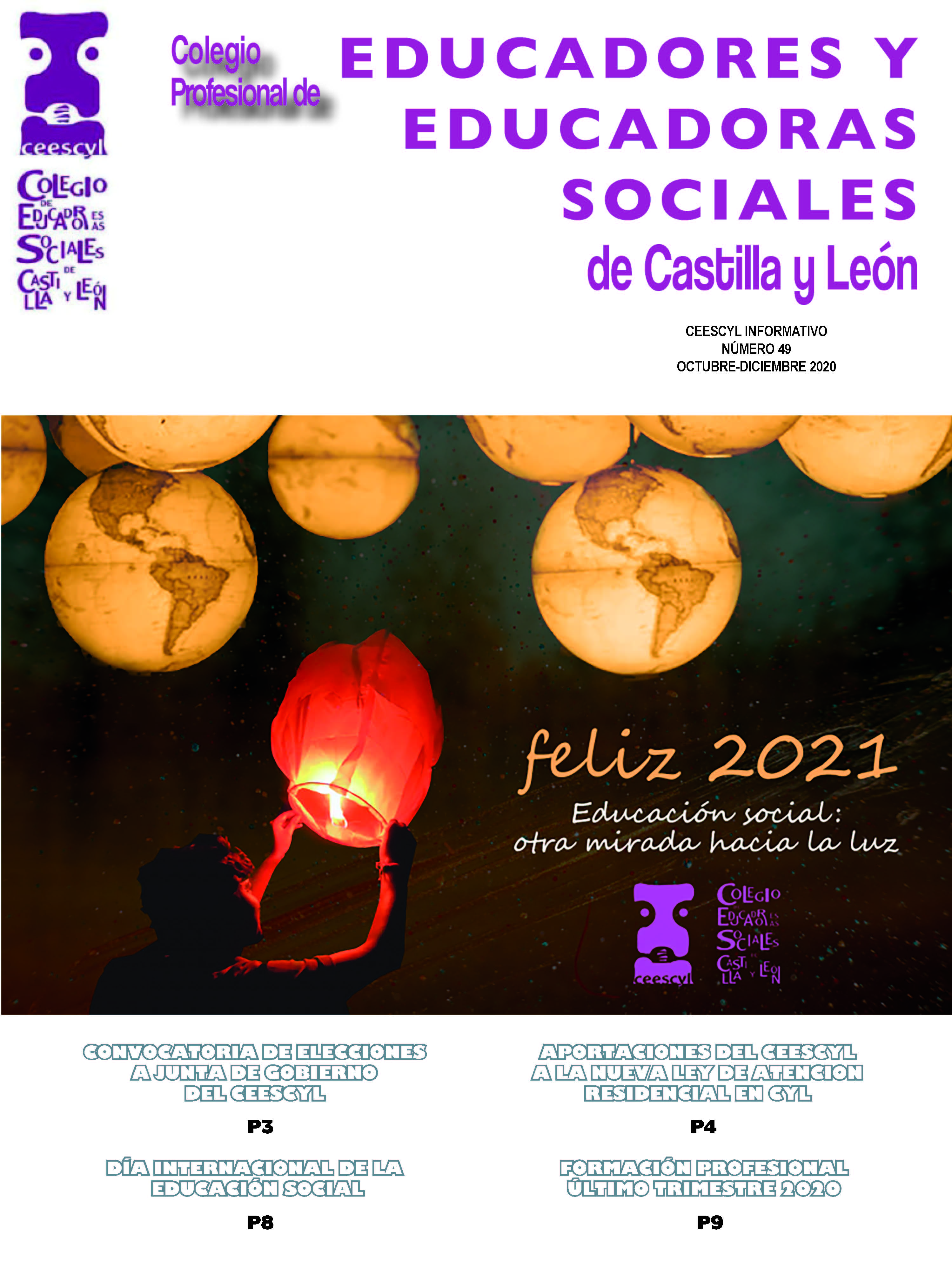 BOLETÍN INFORMATIVO DEL CEESCYL Nº 49 - OCTUBRE-DICIEMBRE 2020
