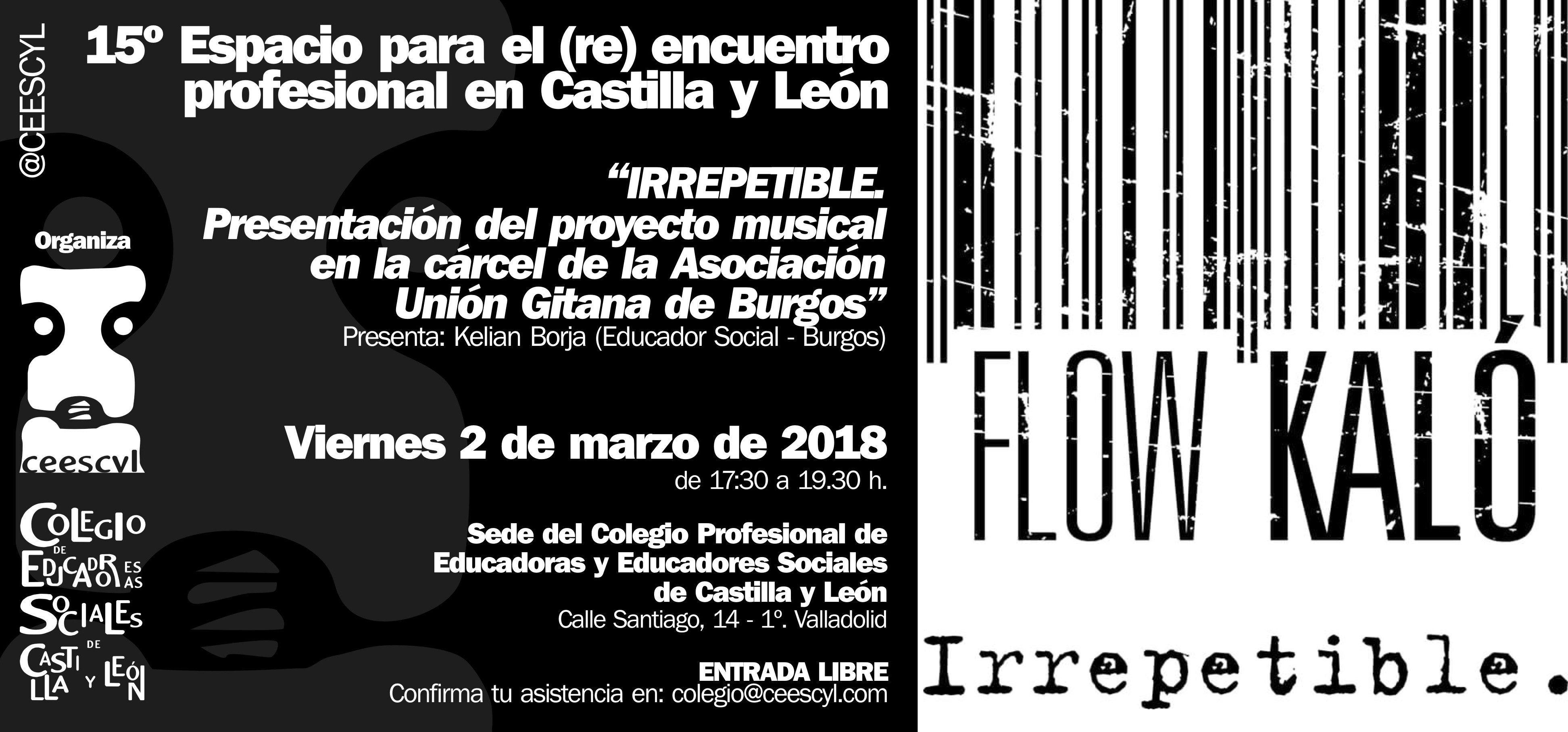 15º ESPACIO PARA EL (RE) ENCUENTRO PROFESIONAL EN CASTILLA Y LEÓN. 2 MARZO 2018