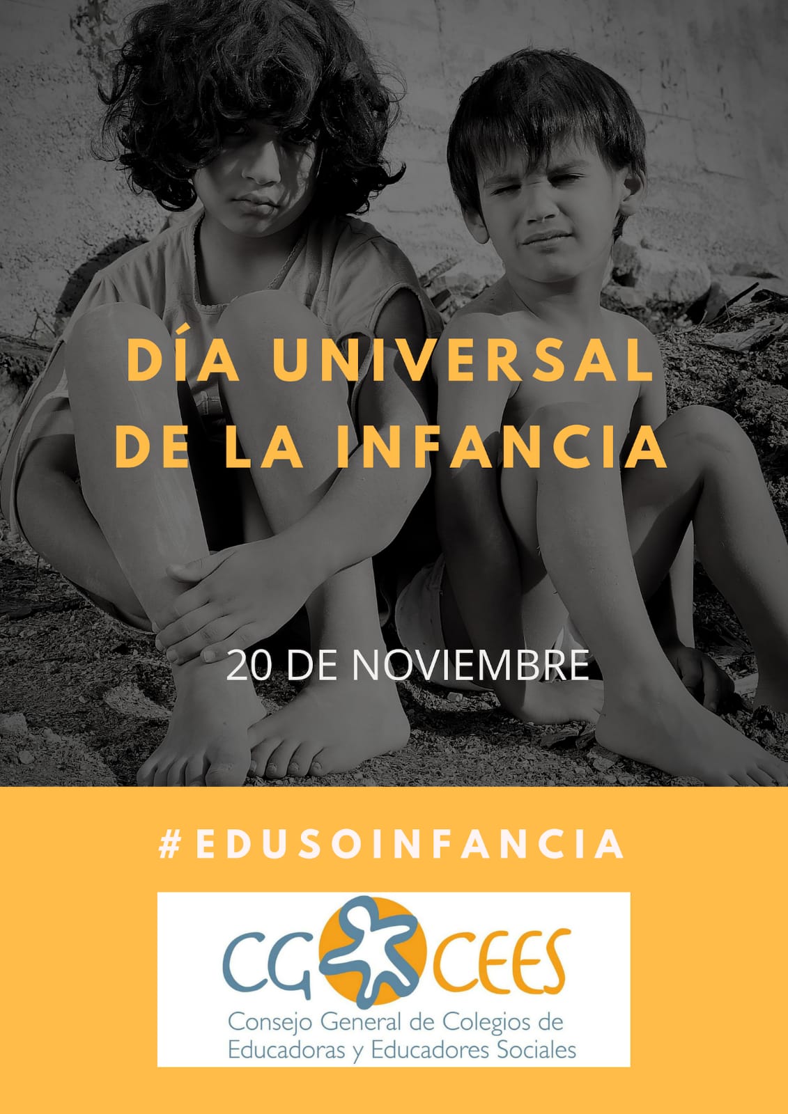 20 DE NOVIEMBRE. DÍA UNIVERSAL DE LA INFANCIA. #EDUSOINFANCIA 