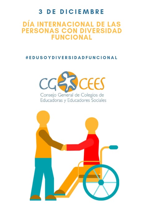 3 DE DICIEMBRE. DÍA INTERNACIONAL DE LAS PERSONAS CON DIVERSIDAD FUNCIONAL. #Edusoydiversidadfuncional