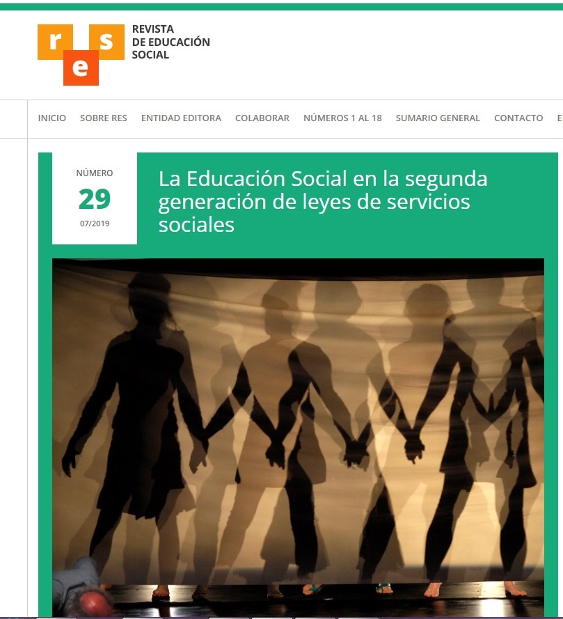 REVISTA RES Nº 29 "LA EDUCACIÓN SOCIAL EN LA SEGUNDA GENERACIÓN DE LEYES DE SERVICIOS SOCIALES"