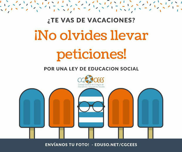 #POR UNA LEY DE EDUCACIÓN SOCIAL #VERANOEDUSO