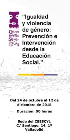 Curso CEESCyL Igualdad y VG oct dic 2015 web