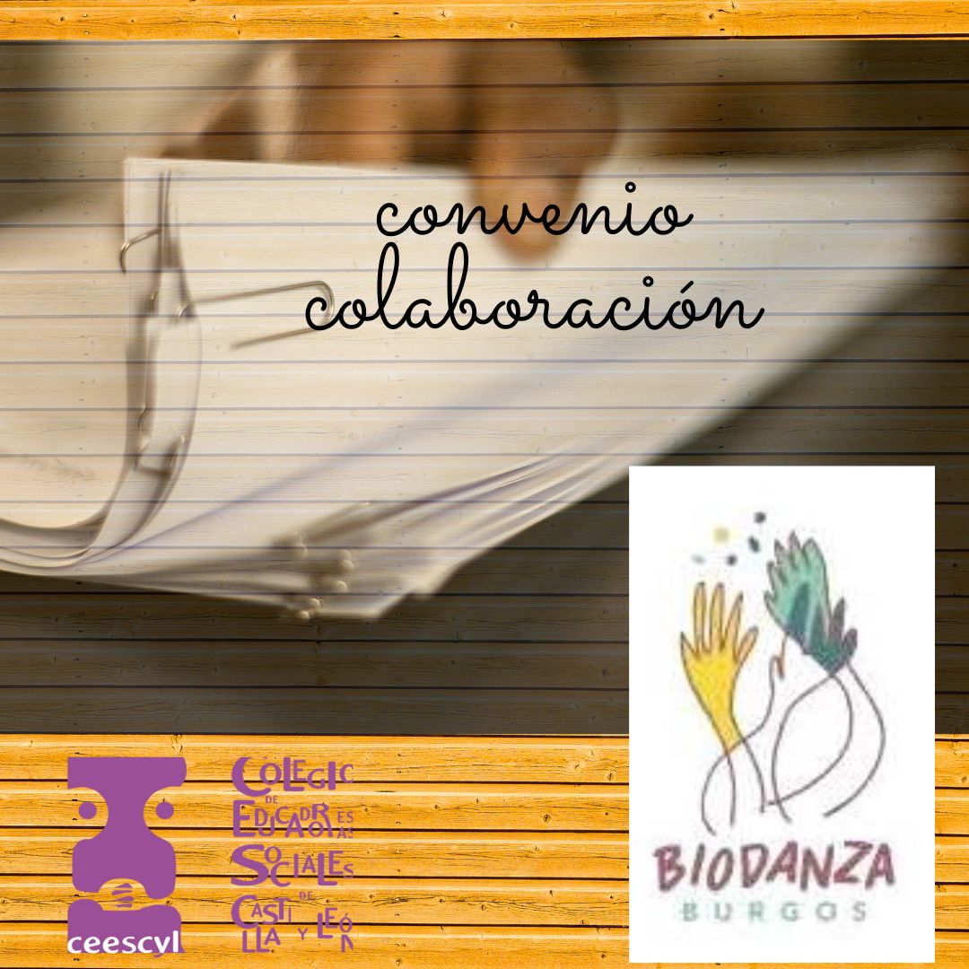 CONVENIO DE COLABORACIÓN ENTRE BIODANZA BURGOS Y EL CEESCYL. DESCUENTOS PARA COLEGIADOS/AS EN ACTIVIDADES FORMATIVAS
