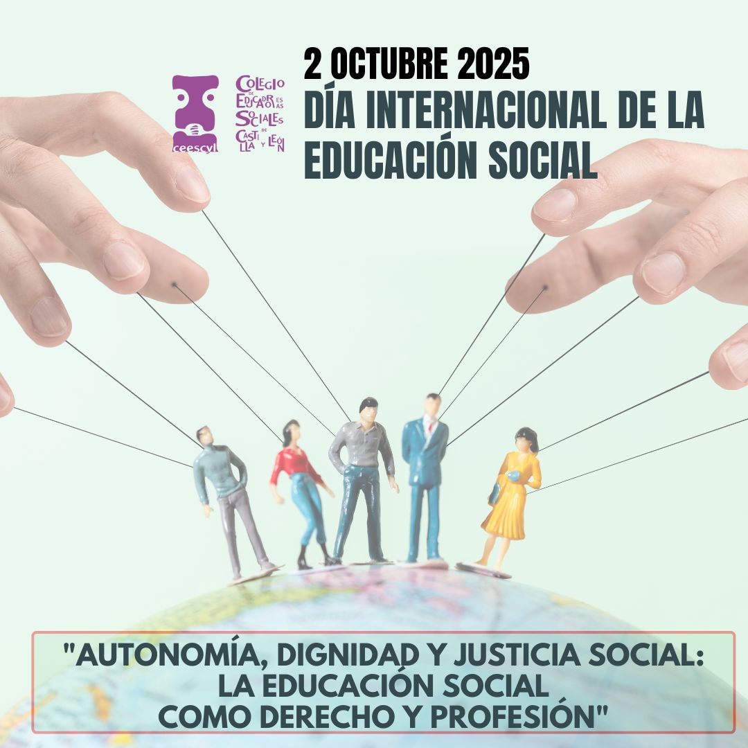 Imagen freepik.es CEESCYL 2 DE OCTUBRE - "EDUCACIÓN SOCIAL: PROFESIÓN CON IDENTIDAD, AUTONOMÍA Y DIGNIDAD" - #EdusoDay2025
