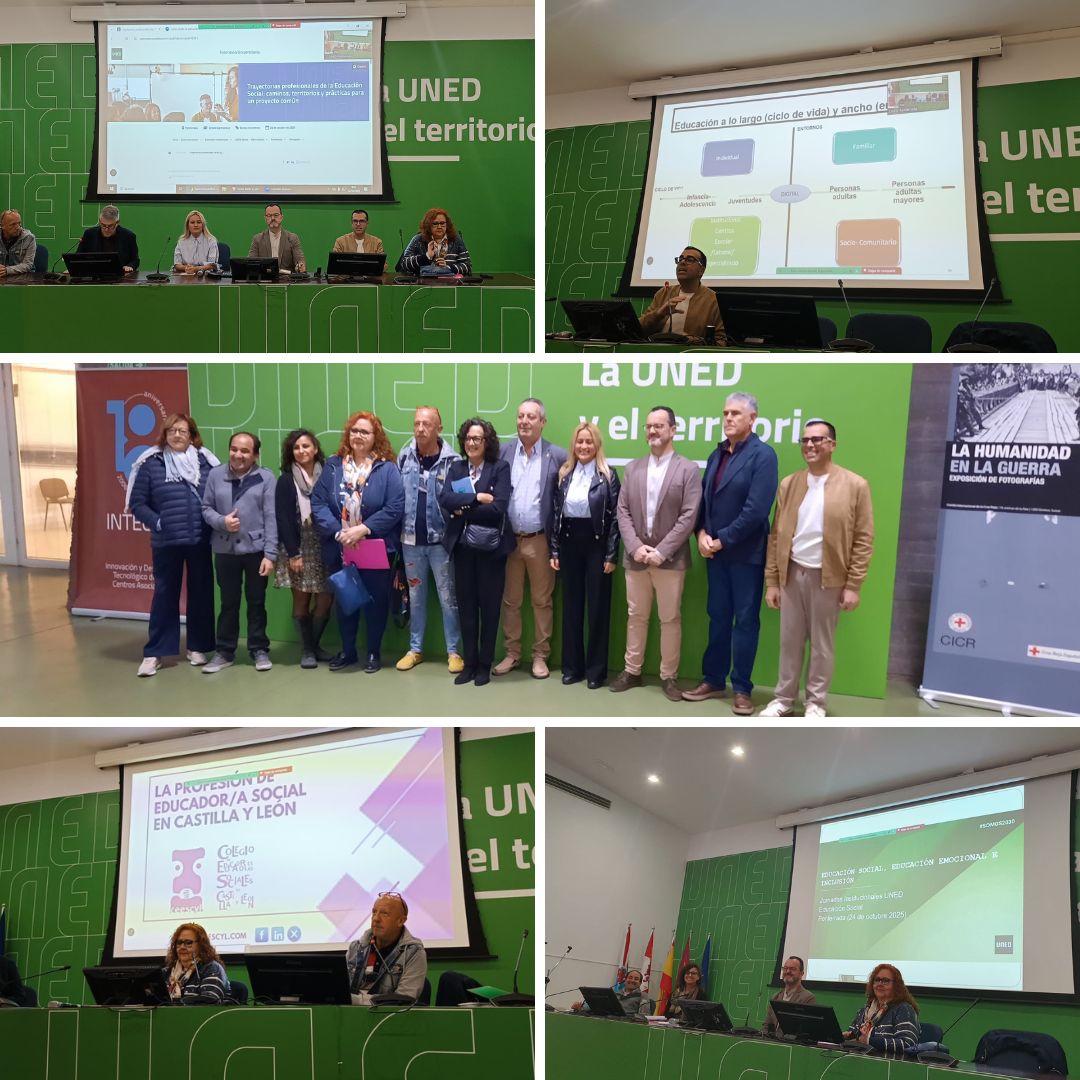 CELEBRADAS LAS JORNADAS "TRAYECTORIAS PROFESIONALES DE LA EDUCACIÓN SOCIAL: CAMINOS, TERRITORIOS Y PRÁCTICAS PARA UN PROYECTO COMÚN"