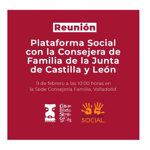 LA PLATAFORMA SOCIAL DE CYL Y EL CEESCYL TRASLADAN DE NUEVO SUS PROPUESTAS SOBRE LA LEY DE RESIDENCIAS A LA GERENCIA DE SERVICIOS SOCIALES 